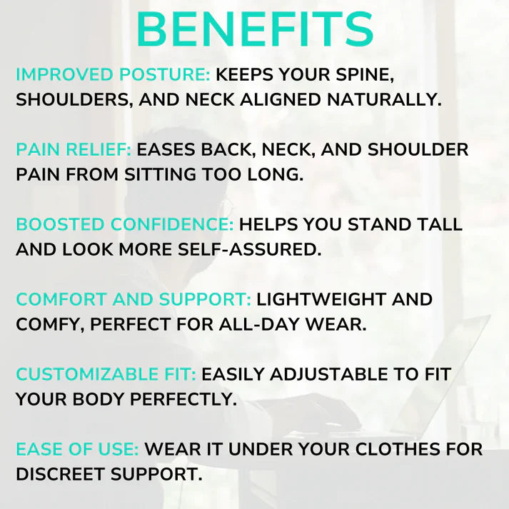 SpineAlign™ Unisex Posture Belt