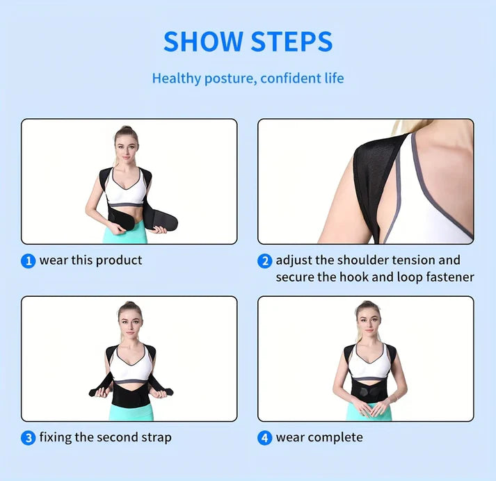 SpineAlign™ Unisex Posture Belt