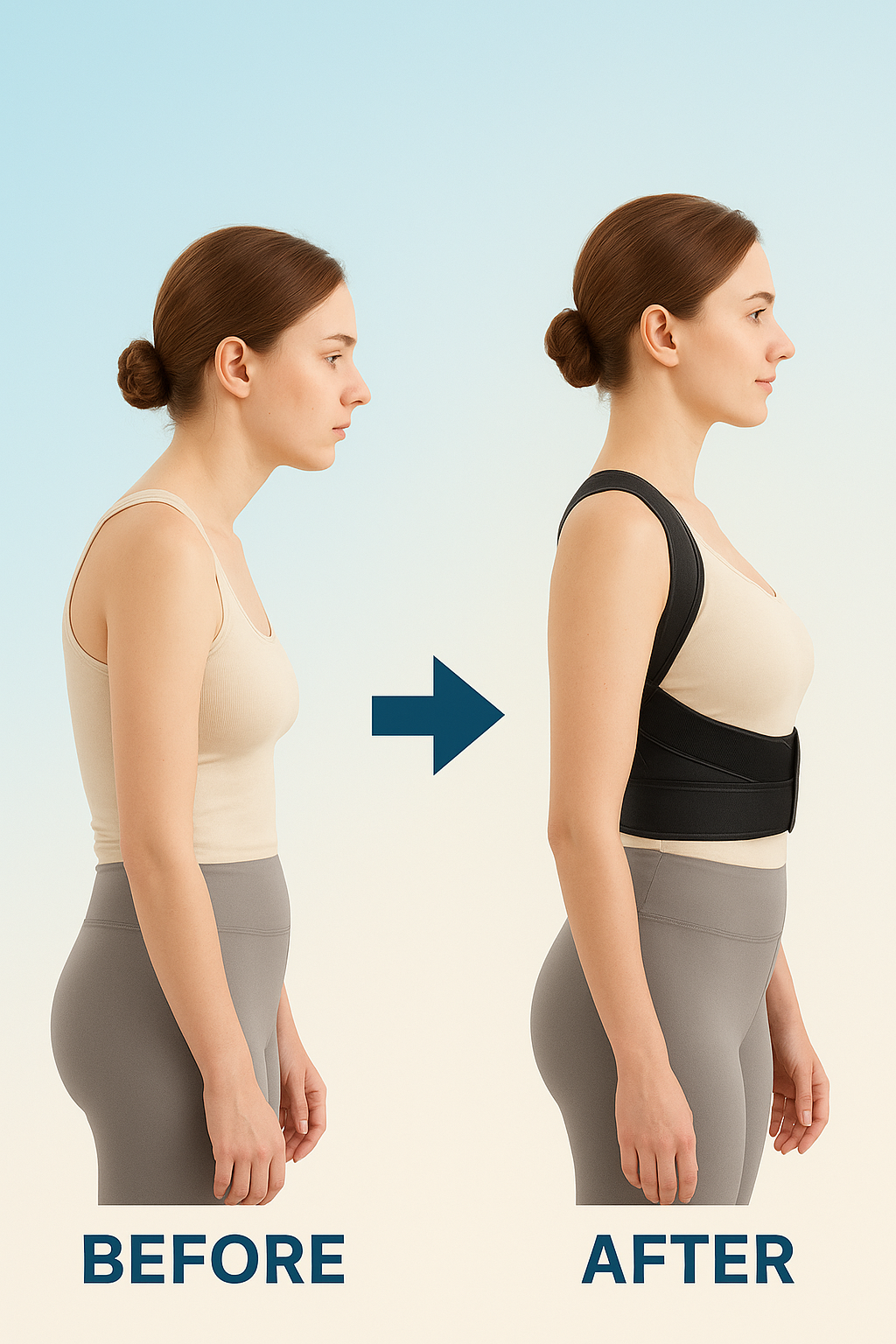 SpineAlign™ Unisex Posture Belt
